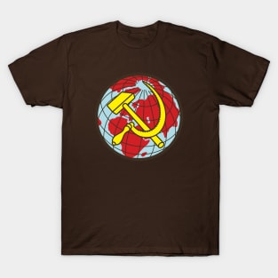 Hammer and Sickle - Communist World T-Shirt